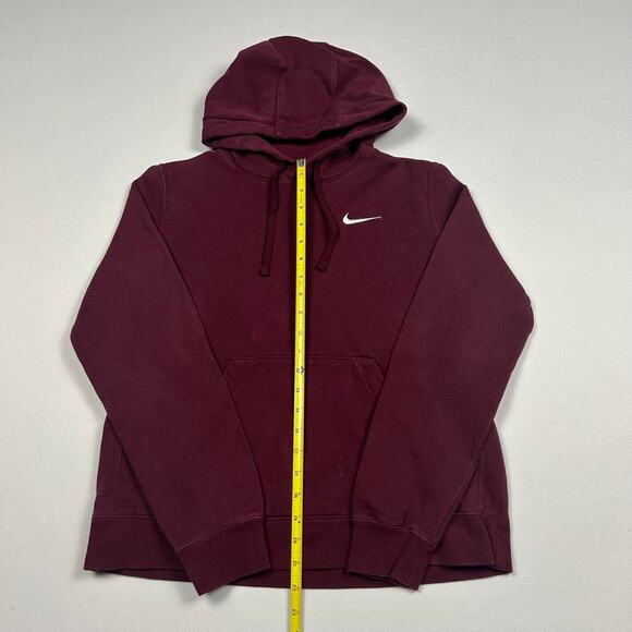 Burgundy Nike Hoodie - Picture 5 of 8